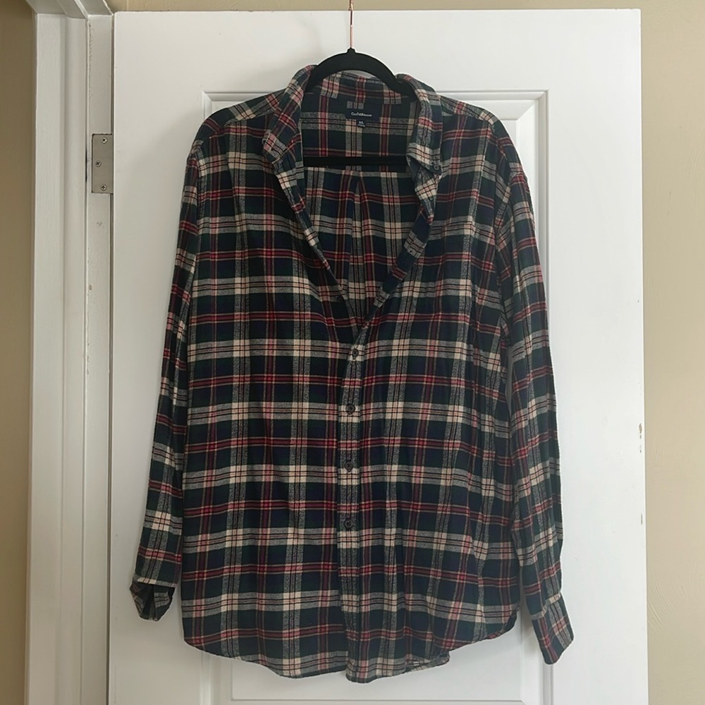 Cozy Plaid Button Up Flannel